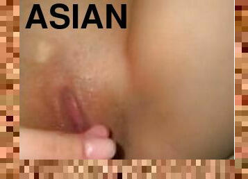 aasia, masturbatsioon, amatöör, kättevõtmine, saun, soolo, korea, viksed-rinnad