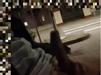 Flashing and Walking on the street with my dick out and cumming