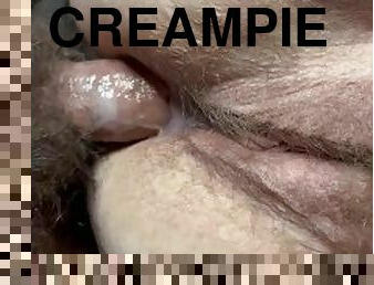 BBW pussy creampie and anal!