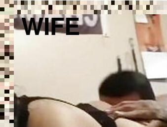 Wife and me fucking