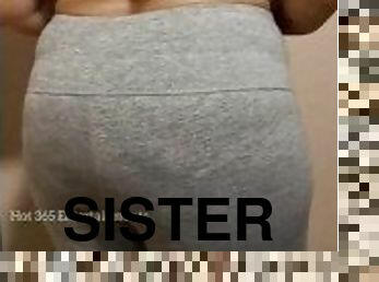 Sexiest Step Sister Changes her Clothes