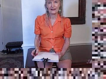 Aunt Judy's - 70yo Texas Amateur GILF Diane is your PERSONAL SECRETARY
