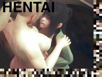 Hentai Uncensored 3D - Ai boobjob to Futanari