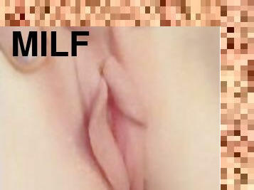Tasting the perfect milf pussy