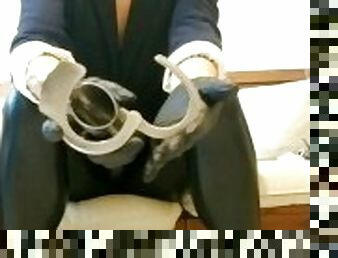 (Preview)E02. Slave training: foot licking JOI before locking up