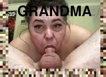 isoäiti, amatööri, suihinotto, isoäiti-granny, koosteet, pilluuntulo, isot-upeat-naiset, mälli, oraali, munat