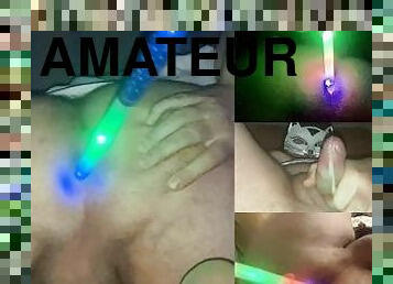 Anal Toying my Juicy Ass, Lightsaber up my butt. May the force be in my asshole