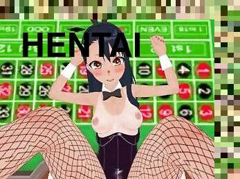 Hayase Nagatoro and I have intense sex in the casino. - Don't Toy with Me, Miss Nagatoro POV Hentai