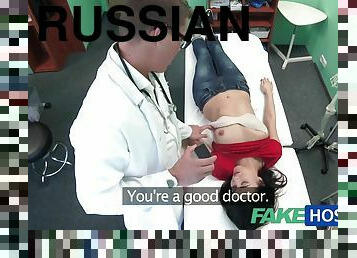 FakeHospital Hot Russian chick gets some cock treatment
