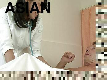 Coquettish Asian Nurse Fucks French Pacient And His Friend - Mom