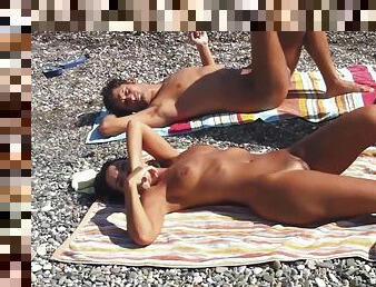 Spy Cam On Nudist Beach Show Us Many Fully Naked People!