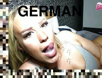 German chubby mom cuckold at anal fucking