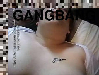 BBW Gangbang Cum Slut