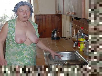 Great pictures collection in slideshow granny toying masturbation video