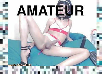 Amateur Tranny Webcam Show