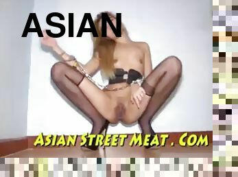 asiatique, en-plein-air, anal, thaï