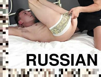 Spanking russian guys