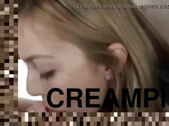 Oral creampie cum in mouth compilation