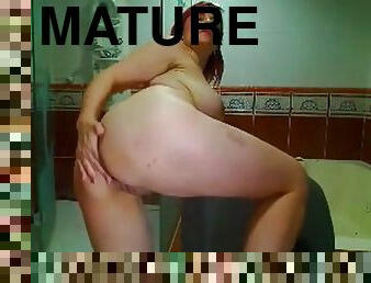 Webcam mature masturbation pussy tits milk