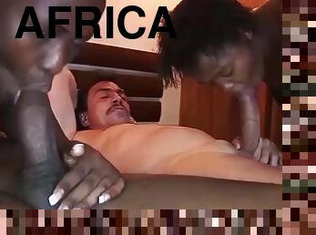 Extreme african fuck party