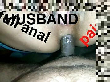 Painful Anal sex Meena with husband.