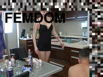 Femdom House Cleaning Slave
