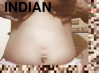 Indian aunty masturbating solo