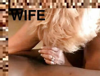 Chubby white wife has a black lover