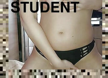 high student latina sucking and riding her teachers cock