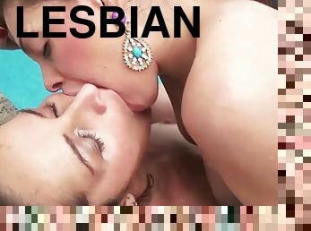 tomboy-lesbian, latina, halikan