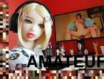 Realdoll Sex Doll Susumi Cute Nimfomane Gamer Girl Ahegao Aheago big PussyLips Creamy Anal Amateur
