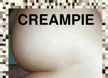 Hard and painfull anal creampie