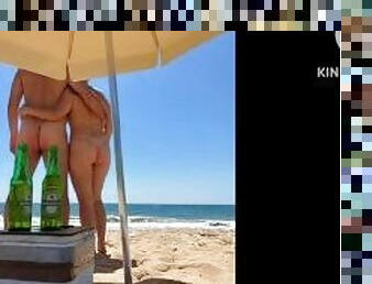 Whoring on the nudist beach