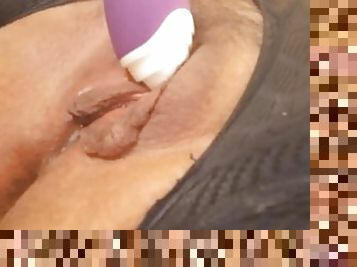 Edging My Clit with my Clit Licking Toy - I wanted to ruin but I couldn't resist a full orgasm