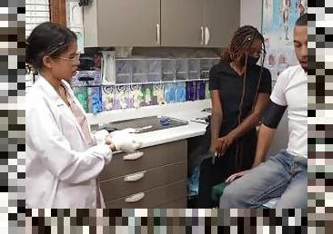 Angel Ramiraz Humiliated By Female Doctors Aria Nicole & Channy Crossfire During Dermatology Exam At