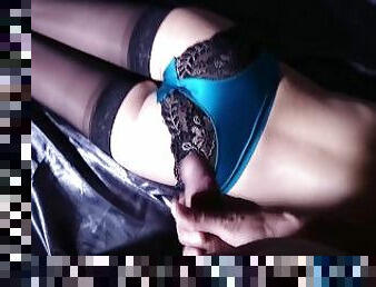 COVER MY SHINY CLASSY PANTIES WITH SEMEN BEFORE RESTING