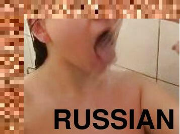 banhos, teta-grande, masturbação, russo, mulher-madura, celebridade, belíssimo, chuveiro