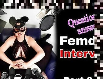 Femdom Q&A Interview 3 Real Couple Homemade Amateur BDSM Bondage Submissive Domination Milf Stepmom
