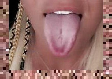 xNx - FOR MY MOUTH AND TONGUE LOVERS! ( Fastest Tongue Flick ?? )