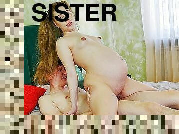 very first sex with preggo stepsister
