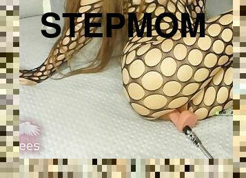 My stepmom fucked me in my room