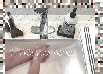 Ryan Creamer Gives A Perfectly Normal Hand Washing Tutorial A+