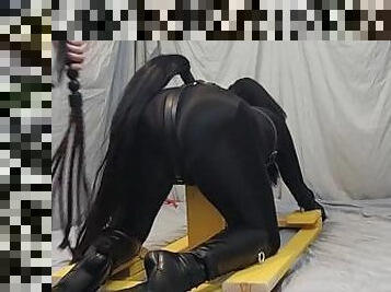 Pony Play - Pony is strapped down and used