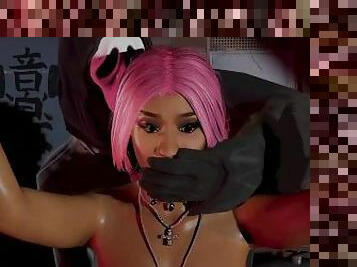 Nicki Minaj SCREAM for Anal - Halloween Cosplay Special - 3D Cartoon Hentai